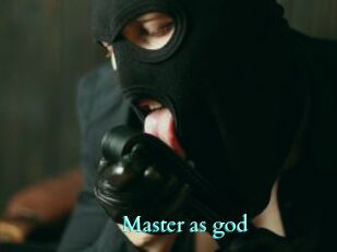 Master_as_god